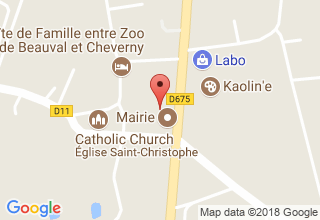 Plan de localisation de BOURDIN