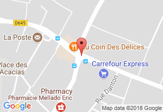 Plan de localisation de Decherf Denis
