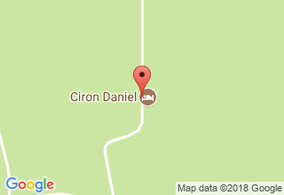 Plan de localisation de Ciron Daniel