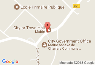 Plan de localisation de Collas Claudine