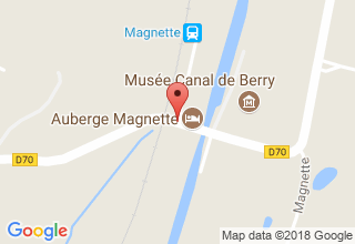 Plan de localisation de Auberge Magnette