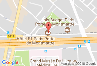 Plan de localisation de Hôtel Formule 1