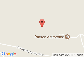 Plan de localisation de Parsec-Astrorama