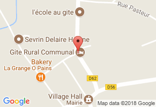 Plan de localisation de Ecole de Musique Les Raunes