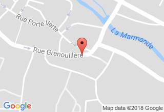 Plan de localisation de S.O.S. Travail
