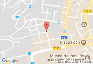 Plan de localisation de Croix Rouge Française