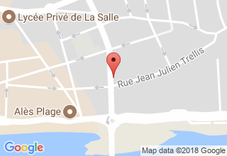 Plan de localisation de Croix Rouge Francaise