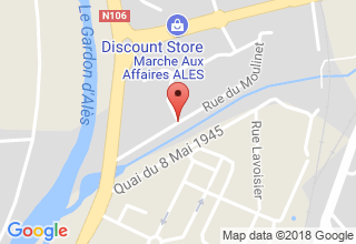 Plan de localisation de Restos Du Coeur