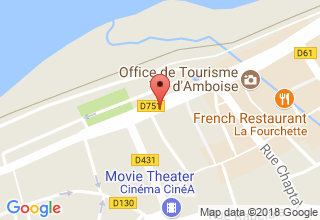 Plan de localisation de Touraine Entraide