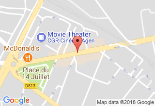 Plan de localisation de A.M.I.C.A.L.E