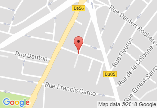 Plan de localisation de Association Des Paralysés De France (APF)