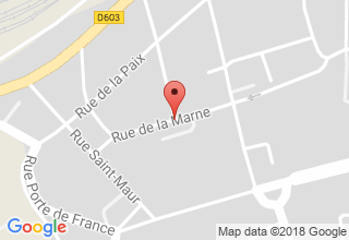 Plan de localisation de A.M.S.E.E.A