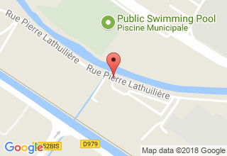 Plan de localisation de Restaurants du Coeur