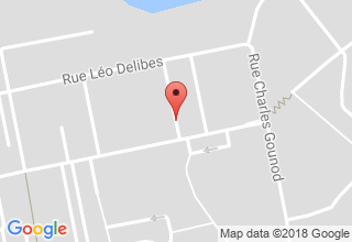 Plan de localisation de Secours Catholique