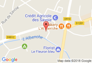 Plan de localisation de Paroisse D'Albens
