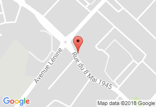 Plan de localisation de C.S.F (Confédération Syndicale des Familles)