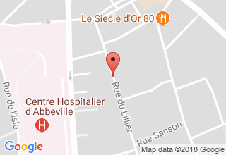 Plan de localisation de Secours Catholique