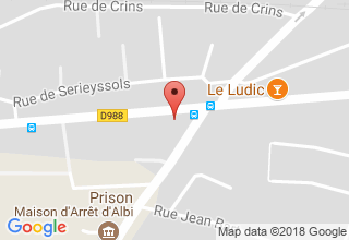 Plan de localisation de Pact du Tarn