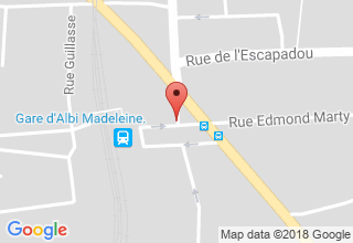 Plan de localisation de Ass Dep De Protection Civile Du Tarn
