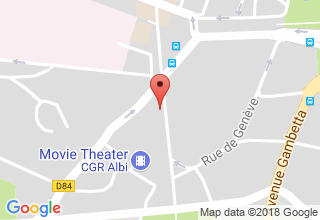Plan de localisation de CEPP 81