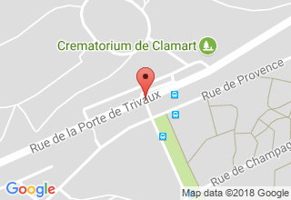 Plan de localisation de Croix Rouge Française