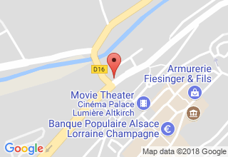 Plan de localisation de Pizza Mama