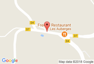 Plan de localisation de Les Auberges