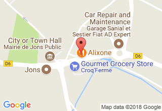 Plan de localisation de Alixone