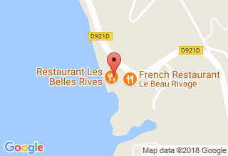 Plan de localisation de Belles Rives 