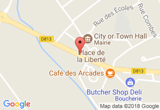 Plan de localisation de Restaurant Le Goldfish