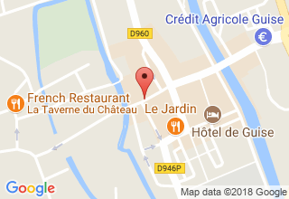 Plan de localisation de Café Moderne