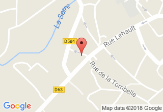 Plan de localisation de Jomotte Raymond