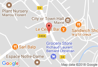 Plan de localisation de César Bar 