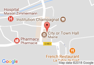 Plan de localisation de Association La Récré