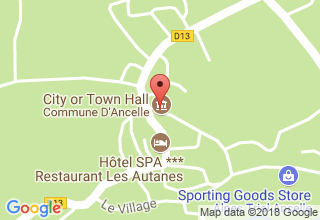 Plan de localisation de MAIRIE D'ANCELLE