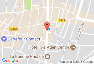 Plan de localisation de Thomas Cook SAS
