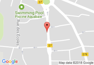 Plan de localisation de Voyages Rouillard