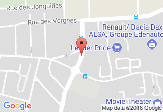Plan de localisation de Randstad (BTP)