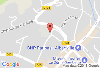 Plan de localisation de Synergie