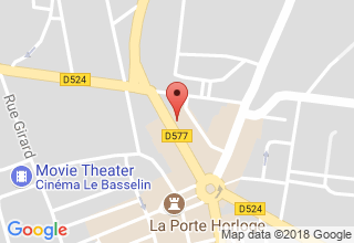 Plan de localisation de A La Pensée