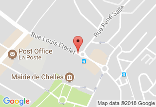 Plan de localisation de L'Atelier d'Athena