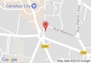 Plan de localisation de Pressing Clavé
