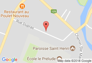 Plan de localisation de Pressing Deluxe
