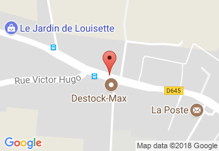 Plan de localisation de D.E.S. (SARL)