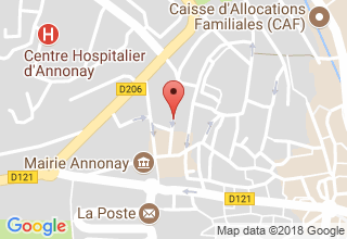 Plan de localisation de Abboud Charbel