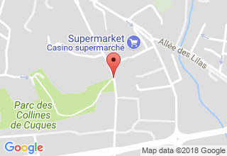 Plan de localisation de Badoual Pierre