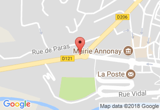 Plan de localisation de Béchetoille Laurent