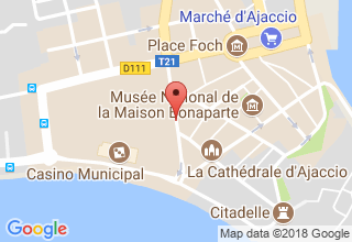 Plan de localisation de Giusti Eric