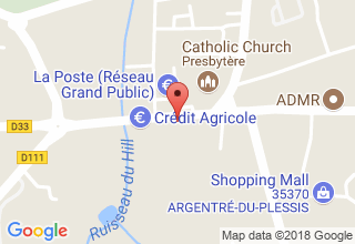 Plan de localisation de Hamelot Christian