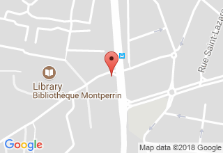 Plan de localisation de Laurent André